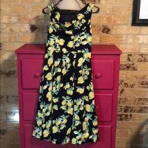 Cute Lemons Dress - ModCloth - Size S